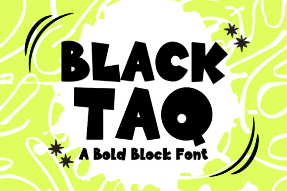 Blacktaq: The Bold Typeface for Standout Brand Identity
