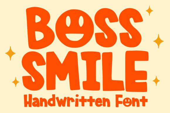Boss Smile: The Bold Marker Typeface for Playful Shop Branding