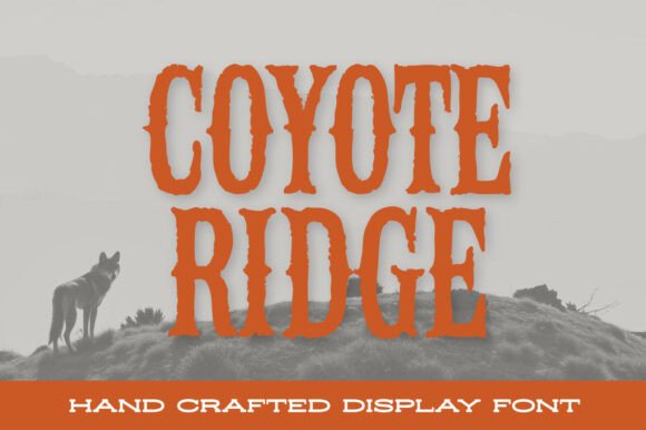 Coyote Ridge Typeface Review: Editorial Design for the Frontier