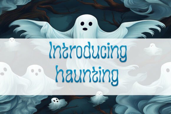 Haunting Display Font for Creative Branding and Product Design