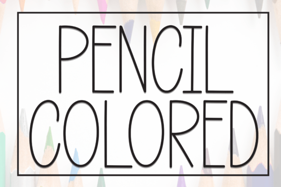 Pencil Colored Typeface Review for Handmade Brands
