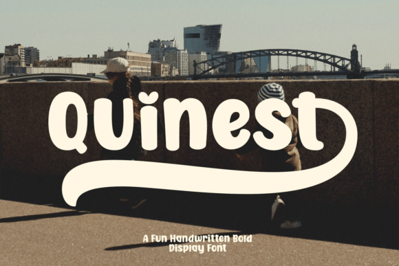 Quinest: The Bold Handwritten Display Font for Small Business Branding