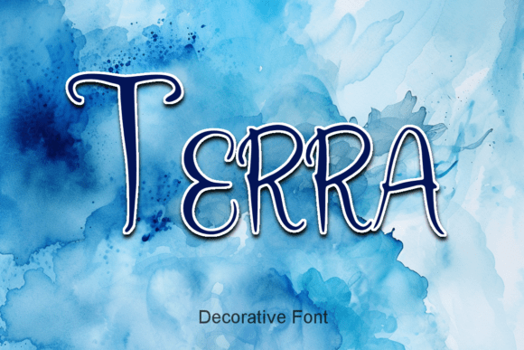 Terra: A Charming Display Font for Rustic Campaigns