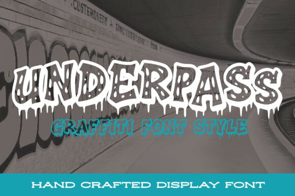 Underpass: The Ultimate Urban Display Font for Street-Style Design